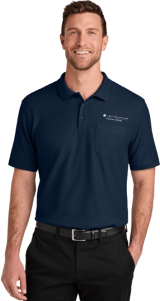 Pique Pocket Polo-Adult