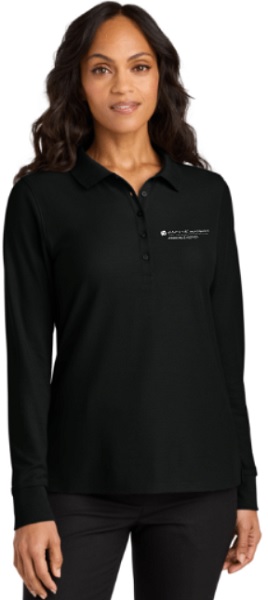 Pique LongSleeve Polo-Ladies
