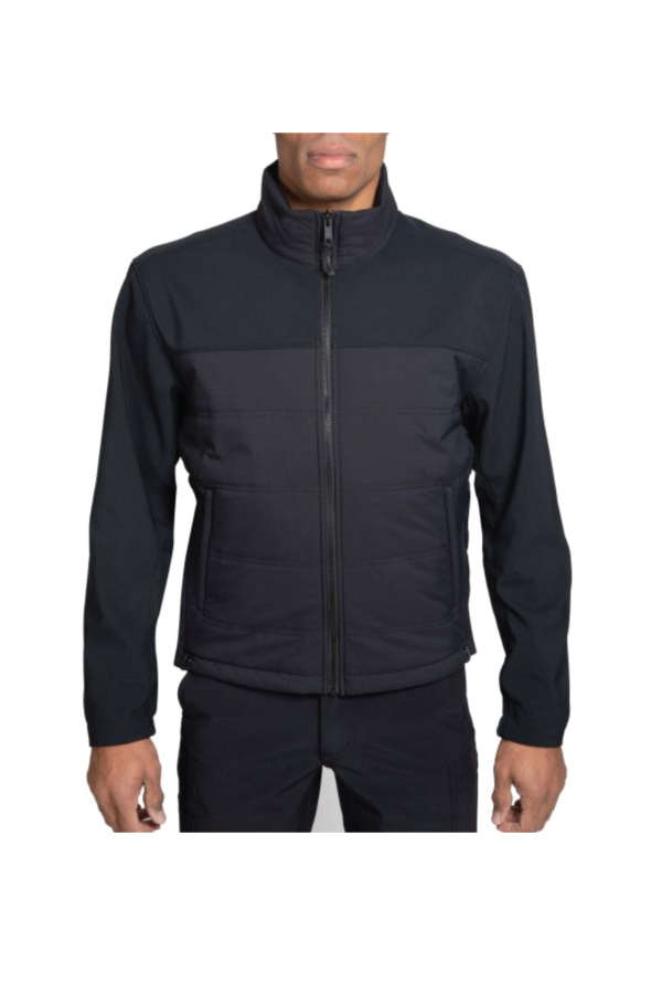 FULL COLOR EMBROIDERED LOGO <BR> Blauer Softshell Hybrid Jackset