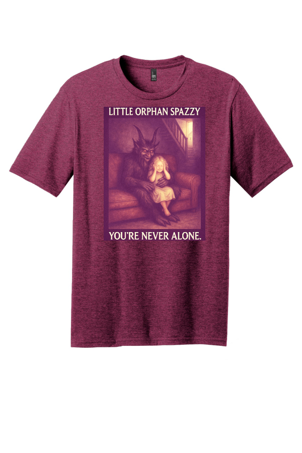 Little Orphan Spazzy Scary Movie HH Perfect Blend CVC Tee