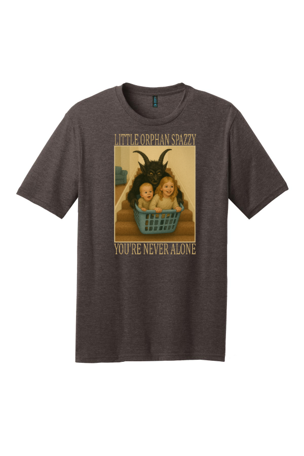 Little Orphan Spazzy Stair Surfing HH Perfect Blend CVC Tee