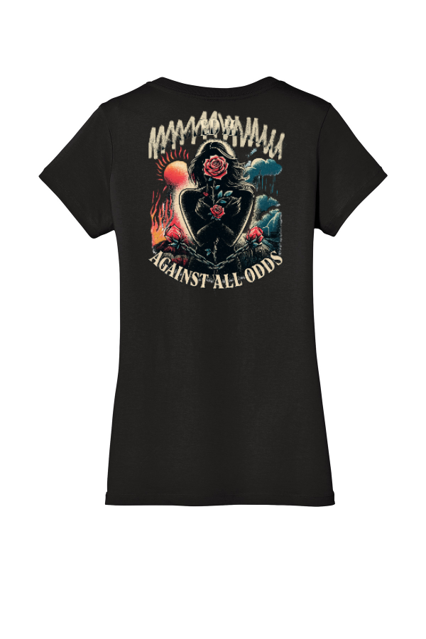 Against All Odds  HH Women Perfect Weight V-Neck Tee
