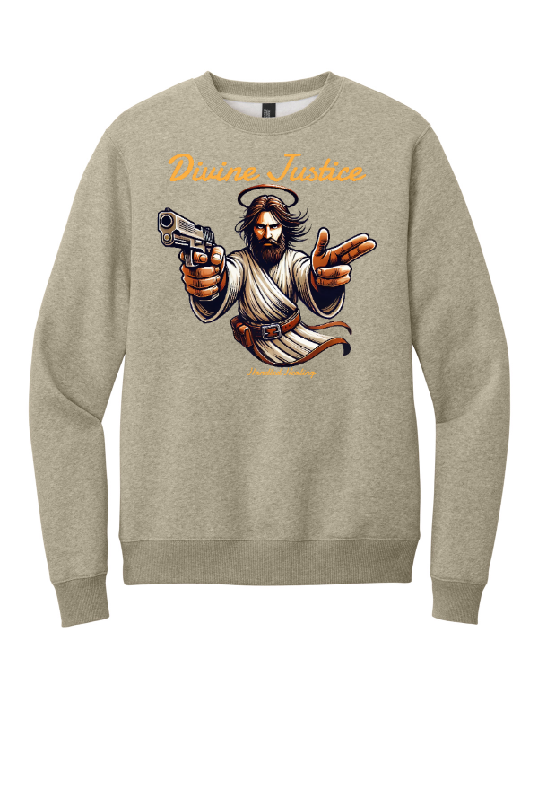 Divine Justice  HH Perfect Weight Fleece Crewneck Sweatshirt
