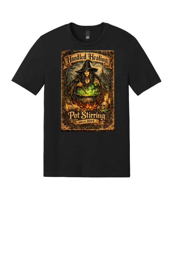 A. Limited Edition Happy 7th Birthday,HH Pot Stirring Since 2019  Perfect Weight CVC Tee