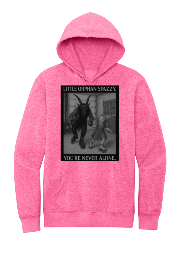Little Orphan Spazzy Garage Rollerskating HH VIT Fleece Hoodie