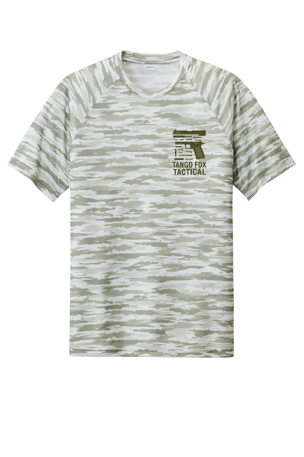 Tango Fox Tactical BE THE 9  HH Drift Camo Tee
