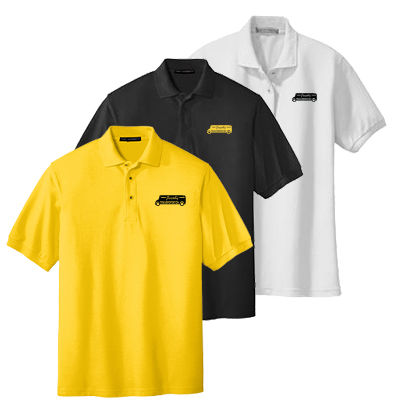 Mens Polo Poly/Cotton Pique
