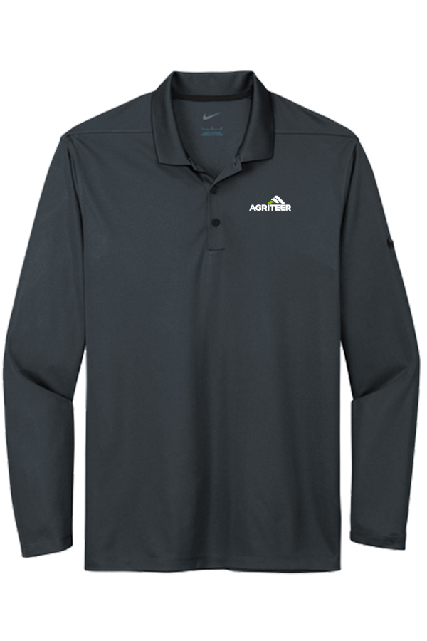 Nike Long Sleeve Dri-Fit Micro Pique Polo