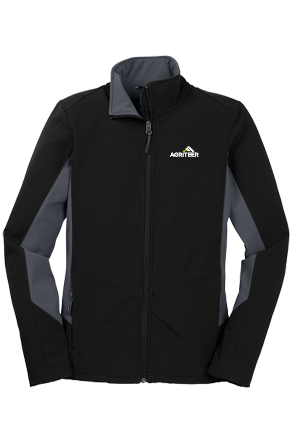 Ladies' Colorblock Soft Shell Jacket