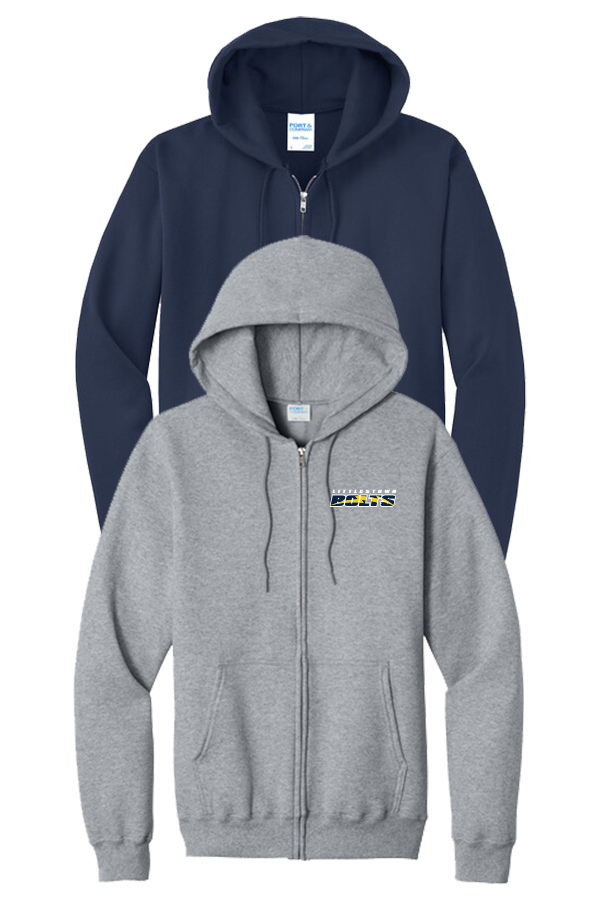 Full Zip Hooded Sweatshirt