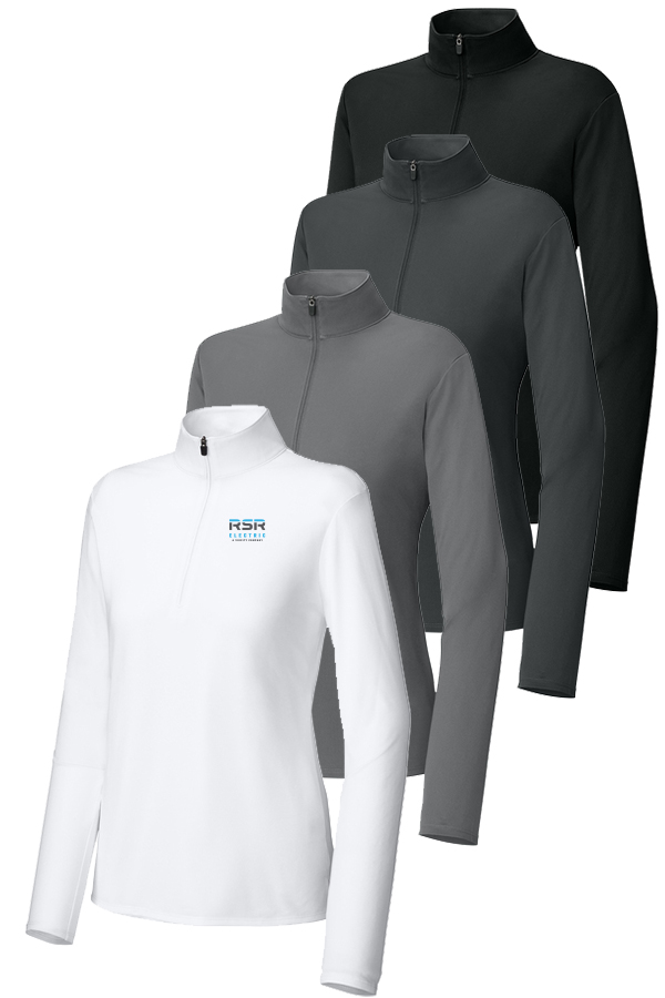 Ladies' Moisture Wicking Knit 1/4 Zip