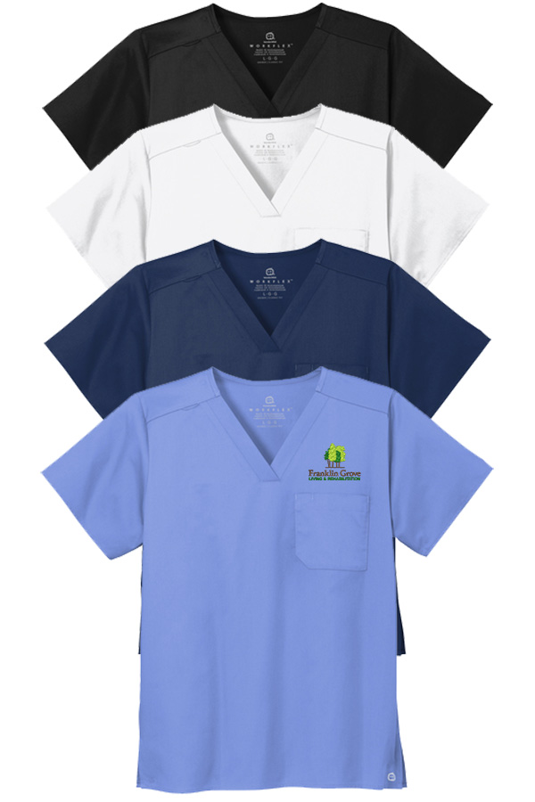 Wink Unisex Scrub Top