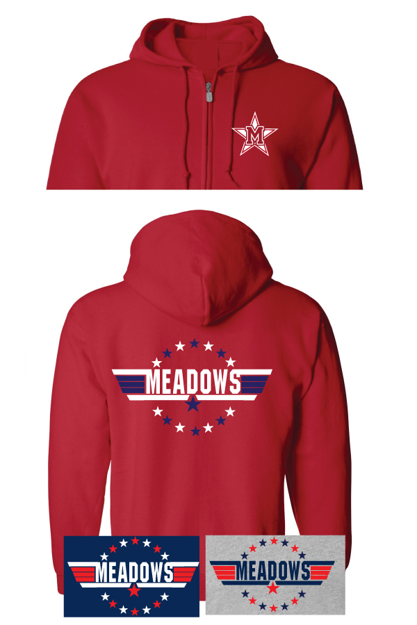 Unisex Zip Hooded Sweatshirt Design 3
