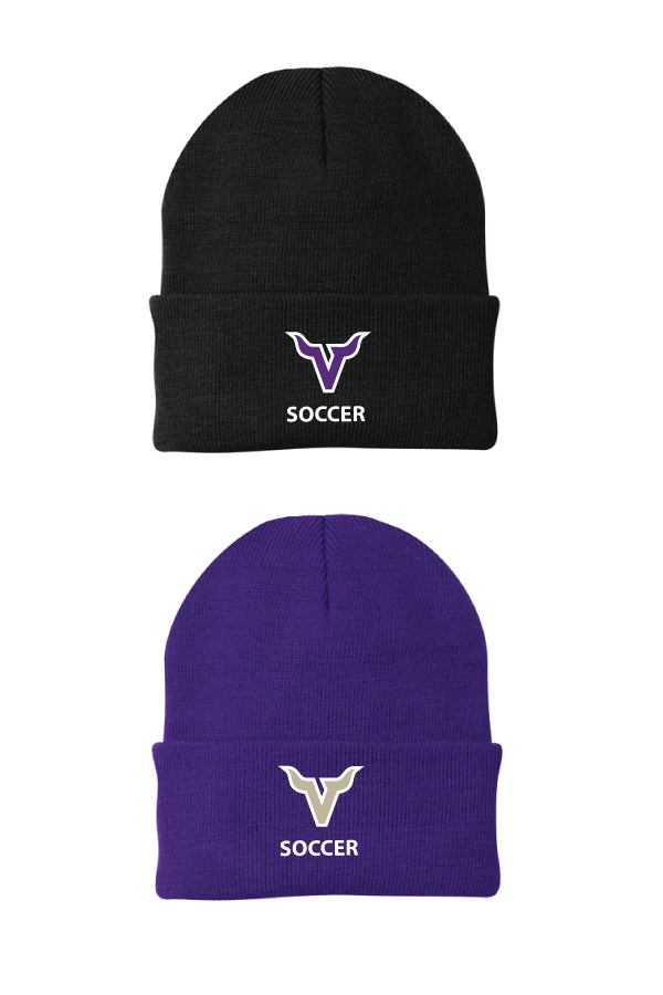 Fold over Beanie with embroidered logo