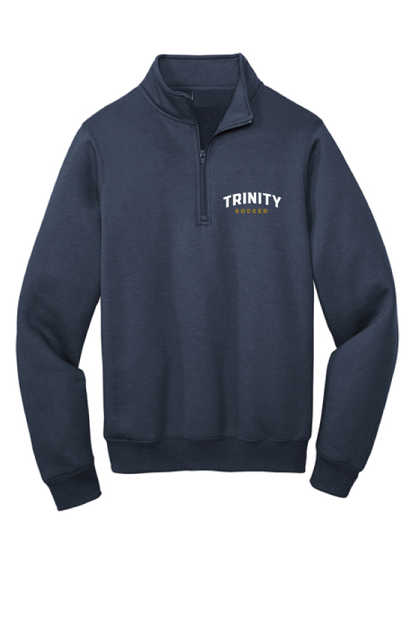 Quarter Zip Sweatshirt with Embroidered logo