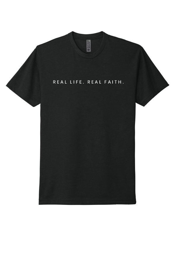 Real Life Real Faith Blended Tee