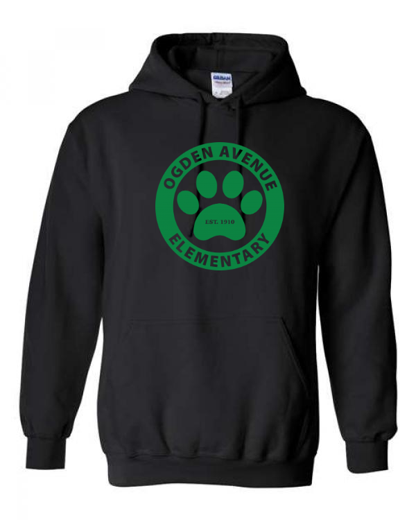 Hooded Sweatshirt - paw - 185