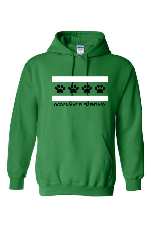 Hooded Sweatshirt - flag -185