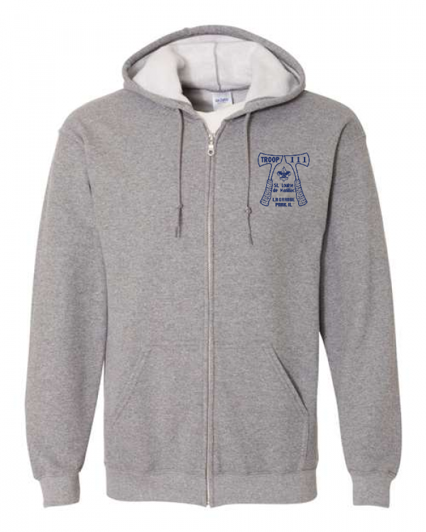 Unisex Heavy Blend Full-Zip Hooded Sweatshirt