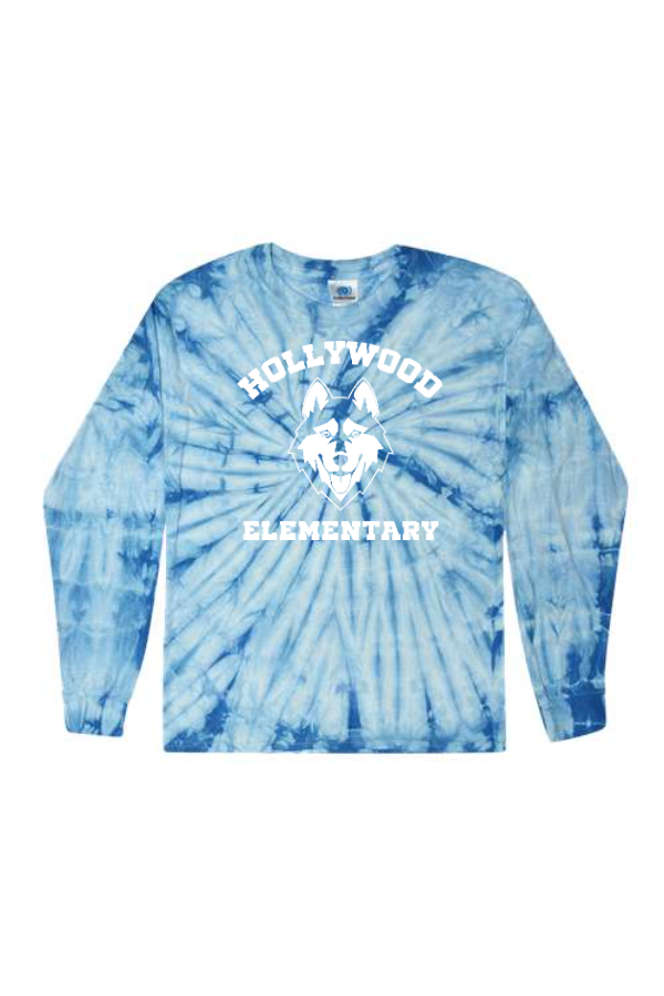 Tie-Dyed Long Sleeve T-Shirt -2000