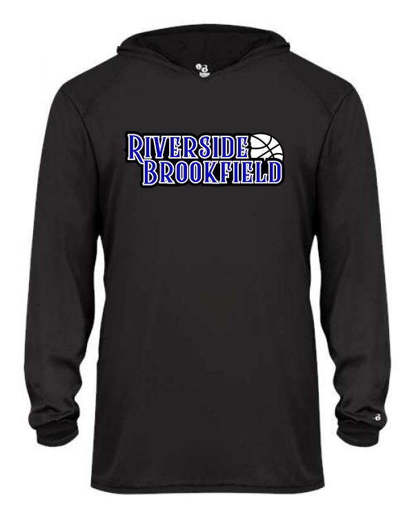 2026 - Youth B-Core Long Sleeve Hooded T-Shirt