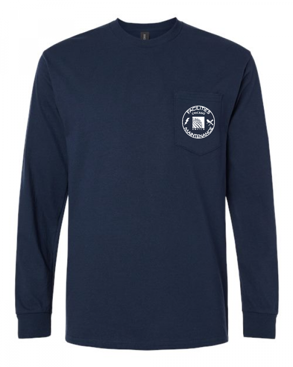 Long Sleeve Pocket T-Shirt WITH pocket