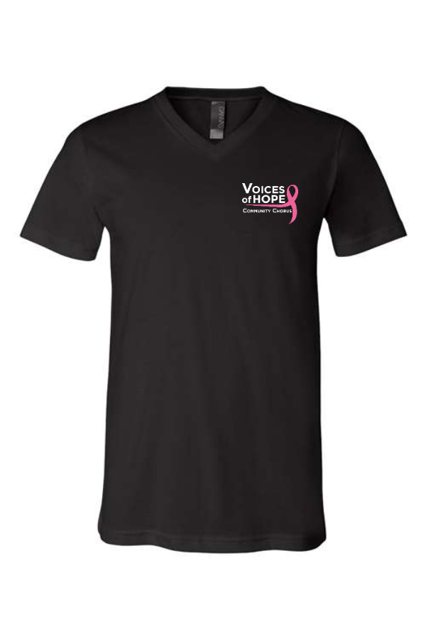 Unisex Jersey V-Neck Tee