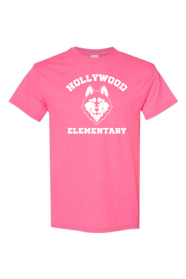 Short sleeve shirt - Huskie- Pink