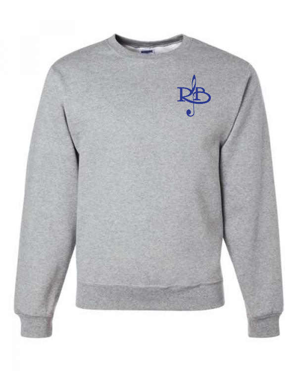 Crewneck Sweatshirt Note logo