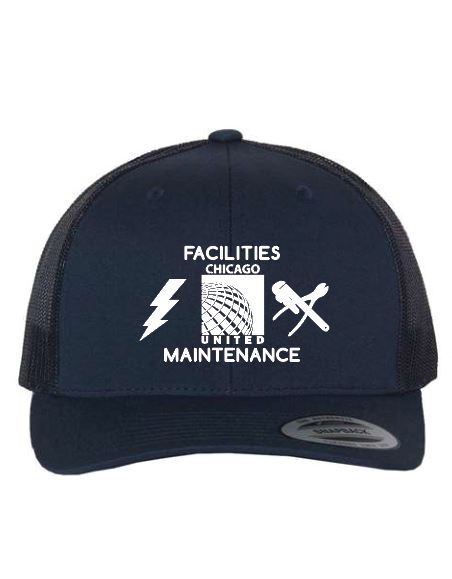 Mesh-Back Twill Trucker Cap