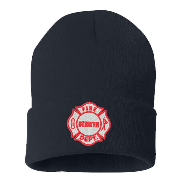 12" Solid Knit Beanie - Adjustable cuff - SP12