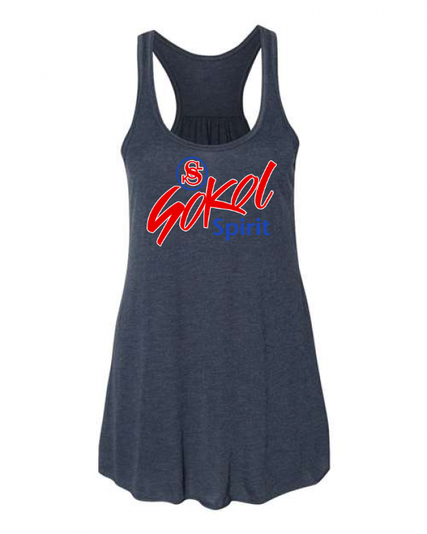 Women's/Girl's Flowy Racerback Tank