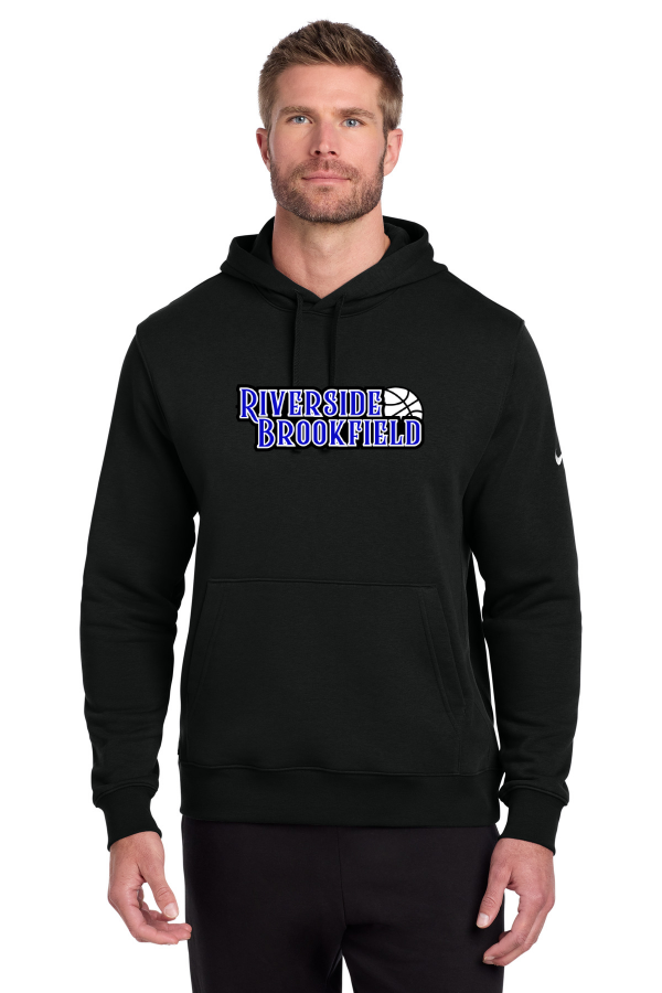 Club Fleece Sleeve Swoosh Pullover Hoodie NKDR1499