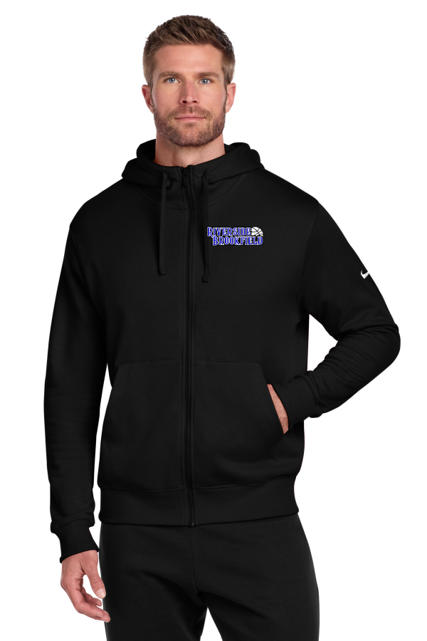 Club Fleece Sleeve Swoosh Full-Zip Hoodie NKDR1513