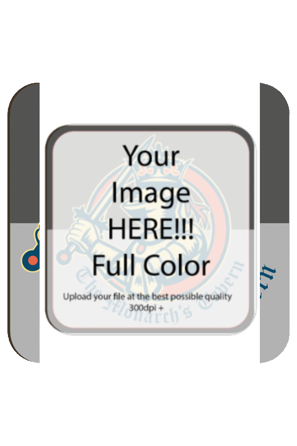 Gloss Hardboard Square Coaster