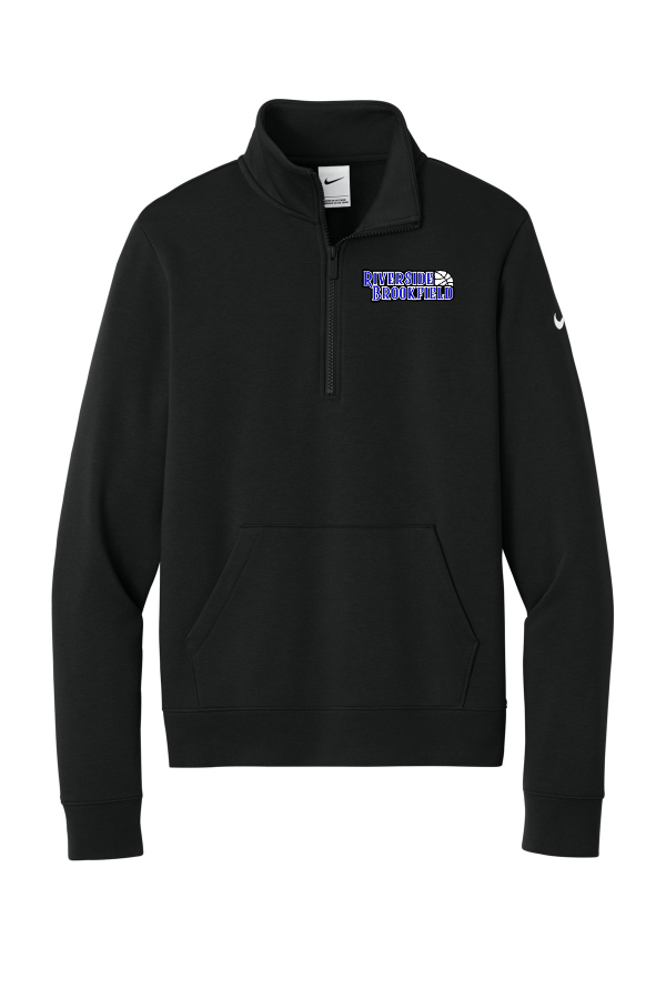 Women s Club Fleece Sleeve Swoosh 1/2-Zip NKDX6720