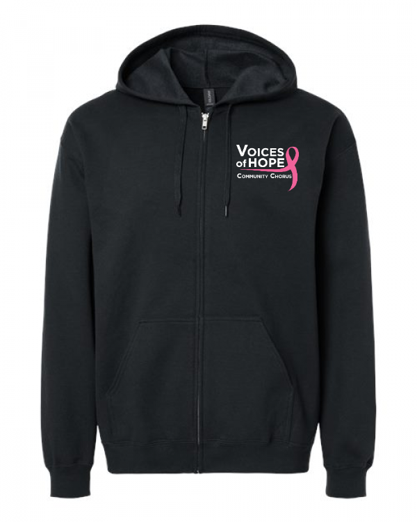 Softstyle Full-Zip Hooded Sweatshirt - SF600