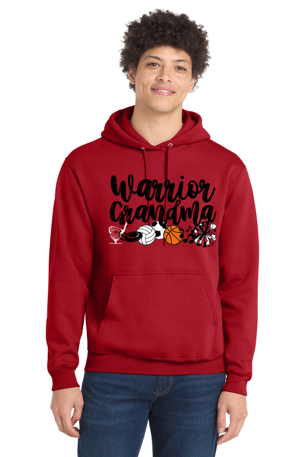 Port & Co Core Fleece Pullover Hooded Sweatshirt