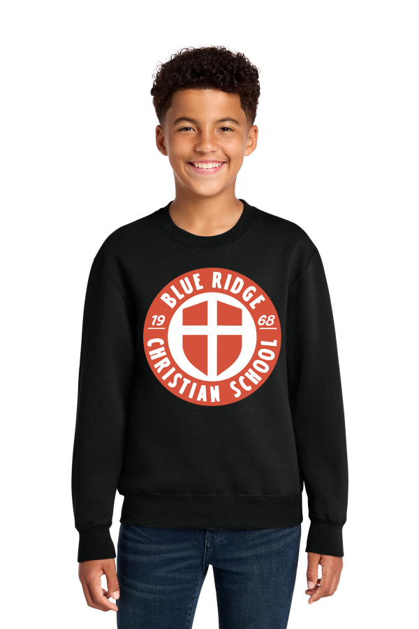 Port & Co Youth Core Fleece Crewneck Sweatshirt PC78Y