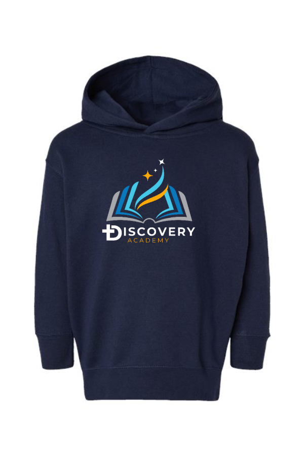 Toddler Pullover Fleece Hoodie- Academy Logo