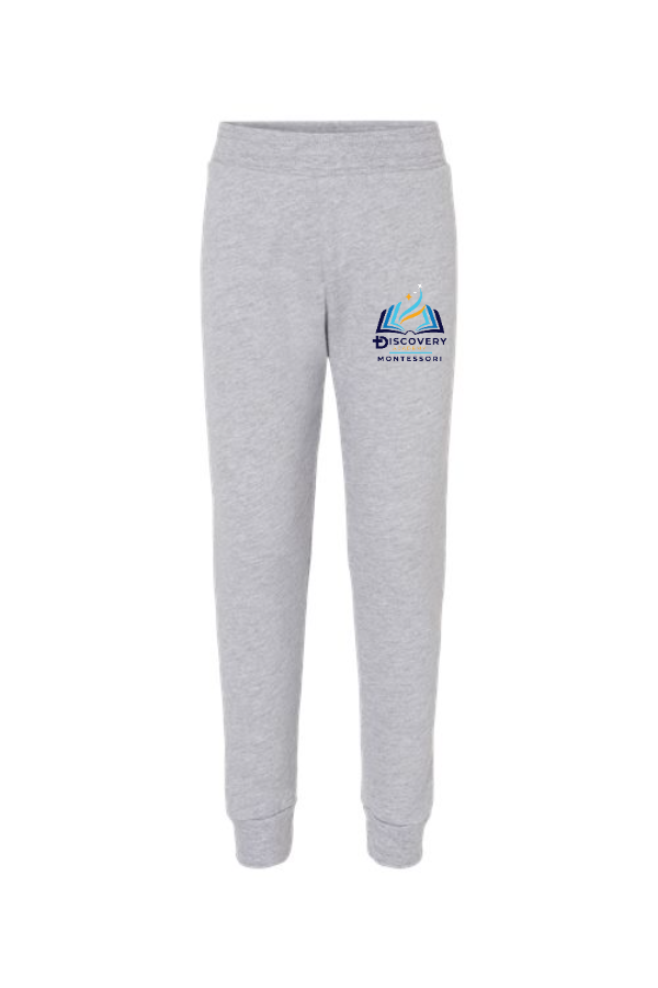 Toddler Sponge Fleece Jogger Sweatpants- Montessori Logo