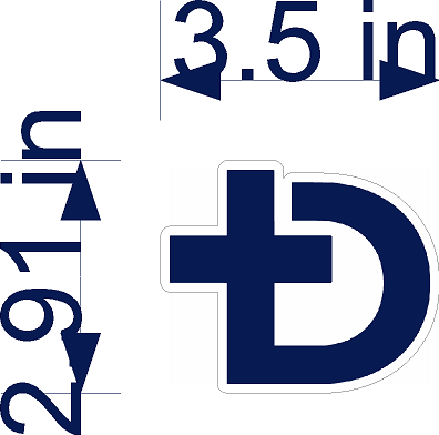 Cross Sticker