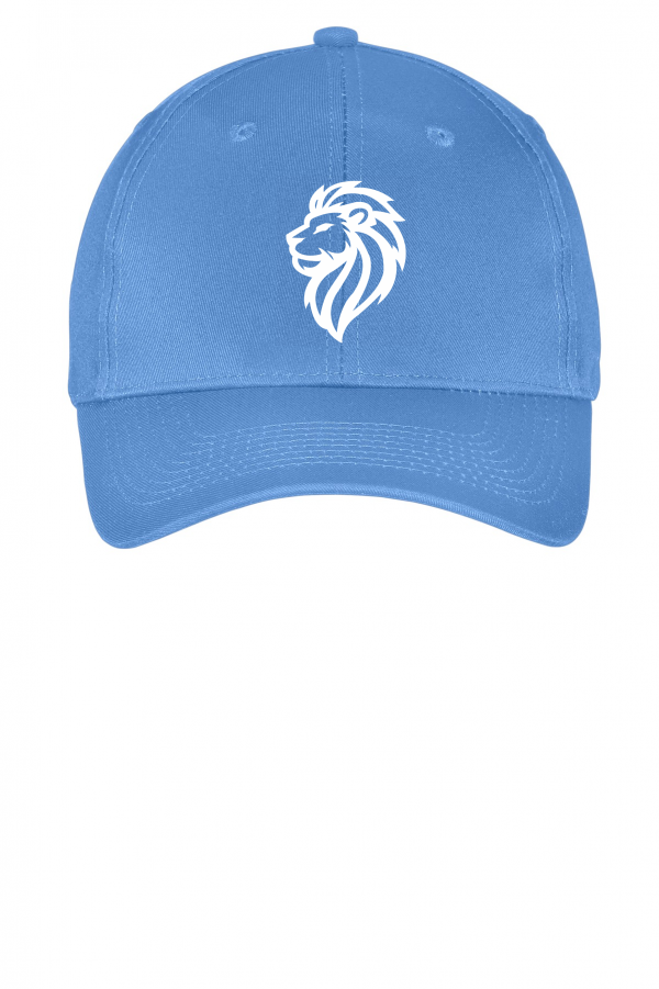 Port & Co Six-Panel Twill Cap- Lion Logo