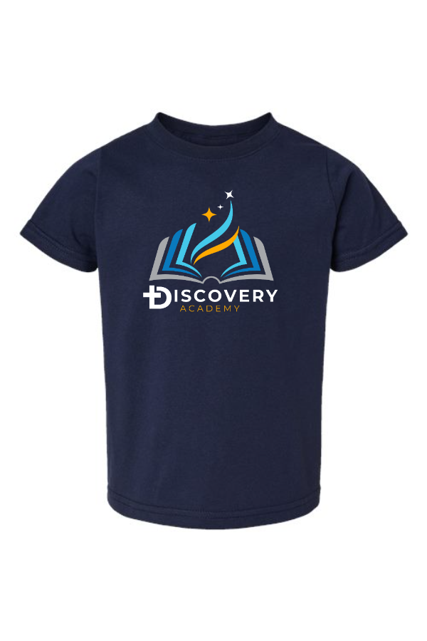 Toddler Fine Jersey Tee-Academy Logo