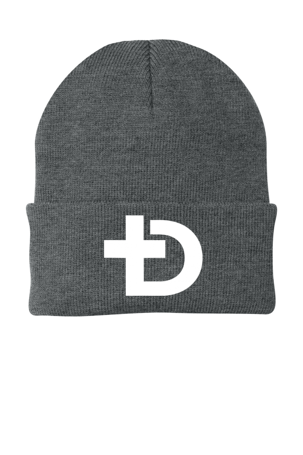 Port & Co Knit Cap- Cross Logo