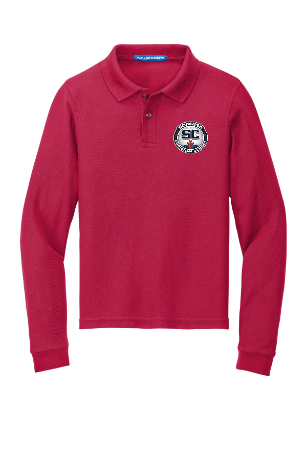 YOUTH Long Sleeve Polo