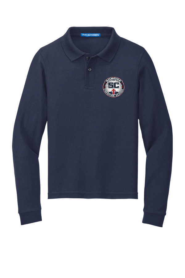 YOUTH Long Sleeve Polo