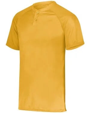 Augusta Sportswear 1565 Attain Wicking Two-Button Baseball Jersey
