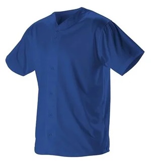 Alleson Athletic 52MFFJY Youth Faux Front Mesh Baseball Jersey