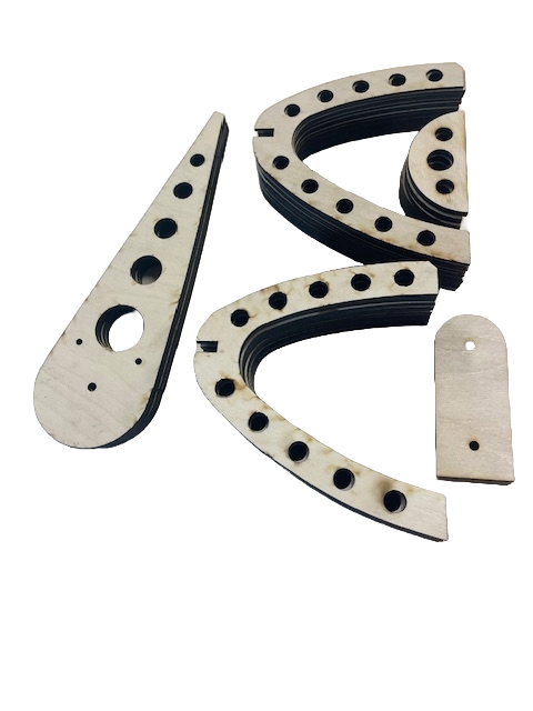 Laser Cut Nose Rib Kit